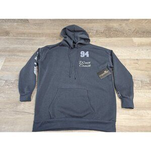 Sugarless Los Angeles Athletics 94 Blue Hoodie Oversized Long Body Ladies Large